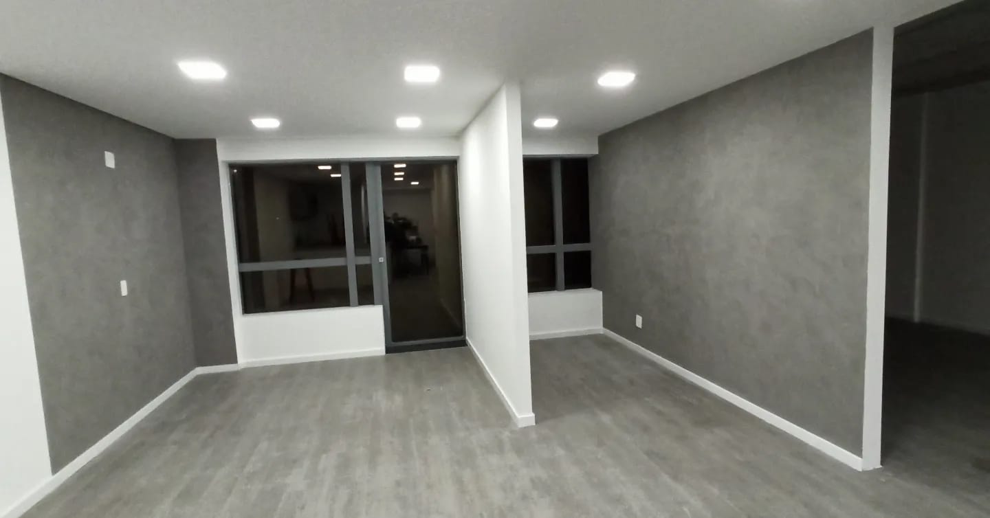 Ambiente comercial com drywall